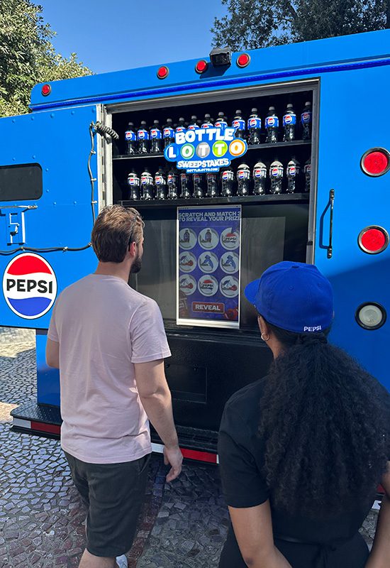 PepsiCo Bottle Lotto Armored Truck scratch-off game