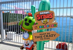 Brawl Stars Starr Park signage