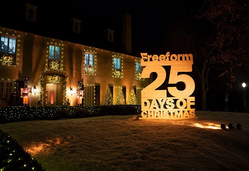 Freeform 25 Days of Christmas Party