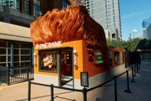 PNC Mane St. Branch Exterior barbershop