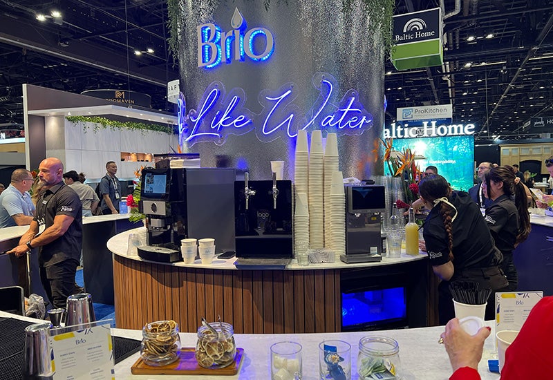 Brio Water at Design & Construction Week 2026
