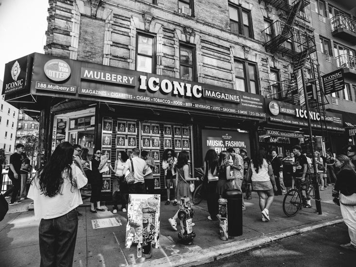 dove charli xcx tour newsstand pop-ups