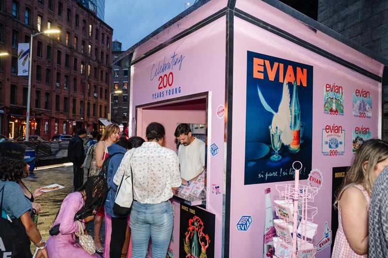 dove alpine 200 pop up US Open experiential